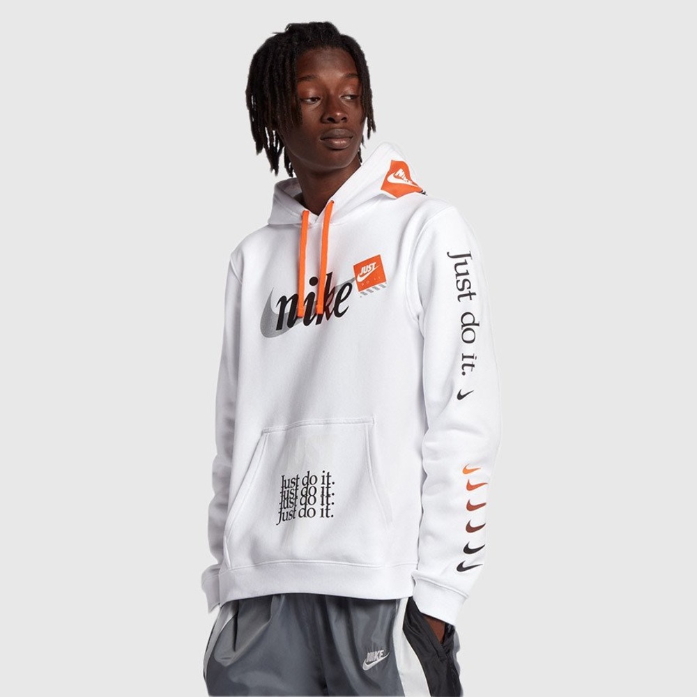 nike just do it club pullover hoodie